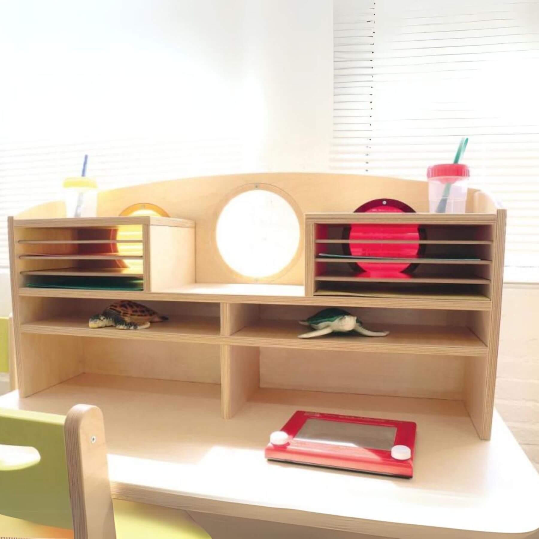 Detail View of Whitney Brothers Whitney Plus Porthole Desk