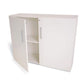 Whitney Brothers Whitney White Lockable Wall Cabinet