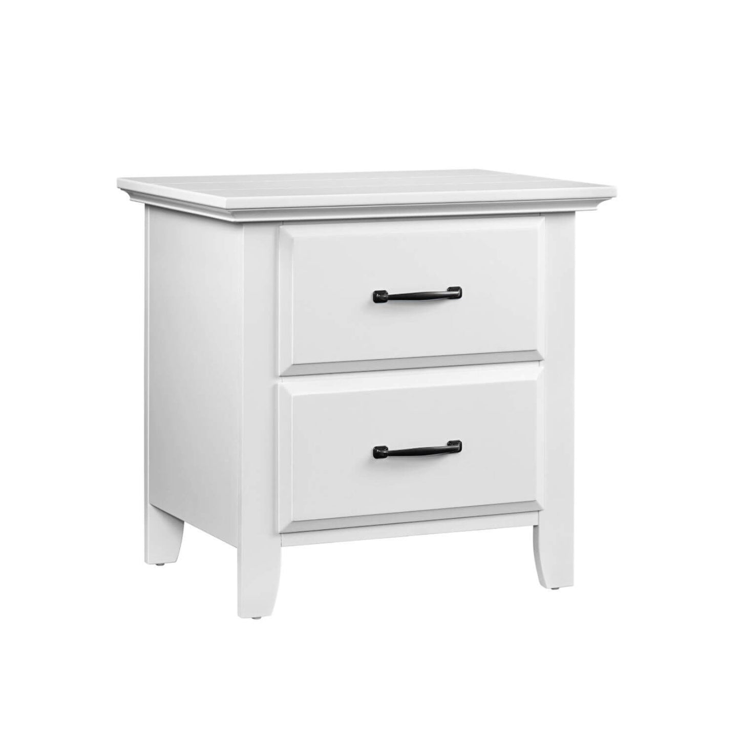 Oxford Baby Willowbrook 2-Drawer Nightstand | White