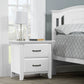 Oxford Baby Willowbrook 2-Drawer Nightstand | White