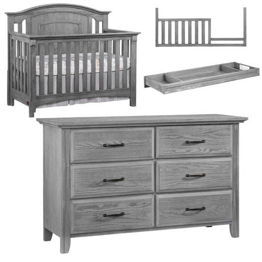 Willowbrook 4-Piece Nursery Set Gray