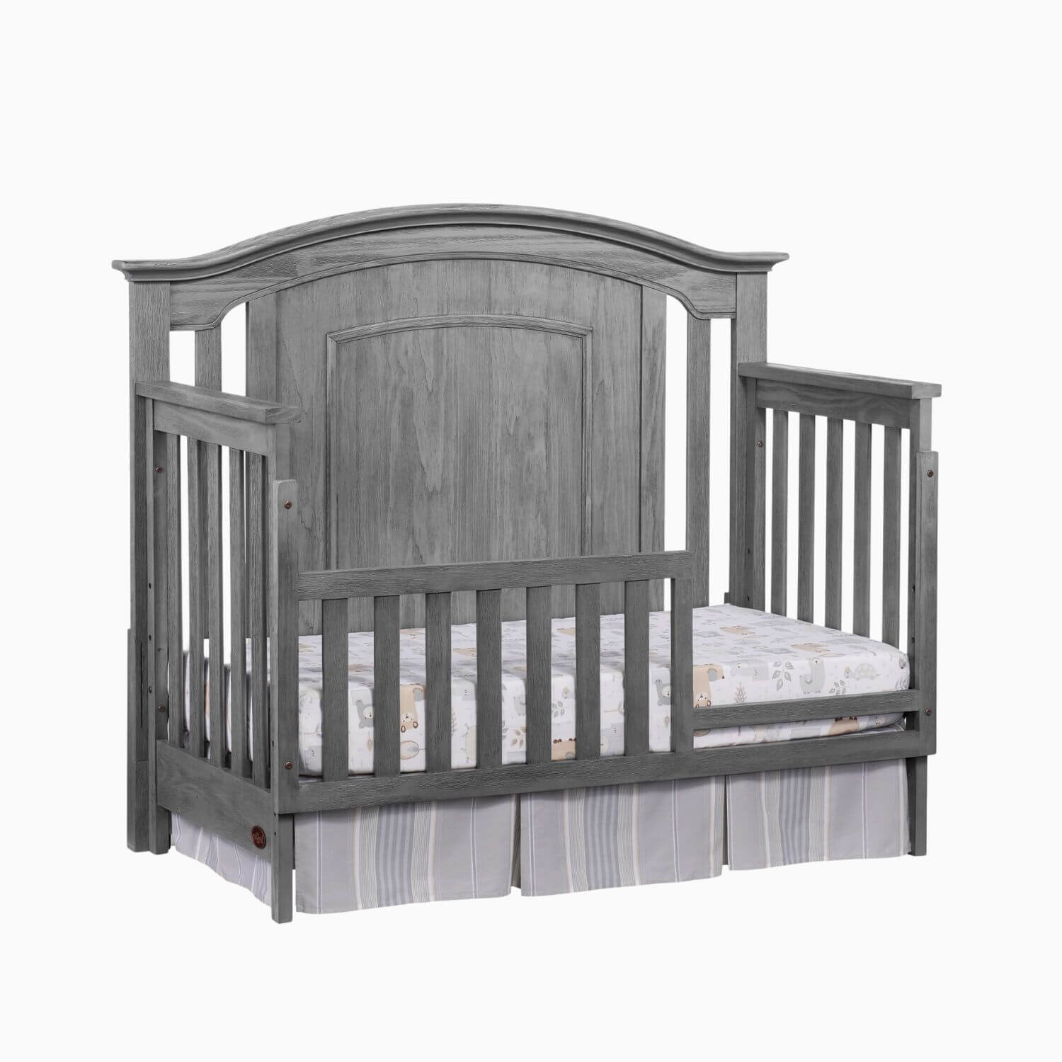 Oxford Baby Willowbrook 4-in-1 Convertible Crib | Graphite Gray