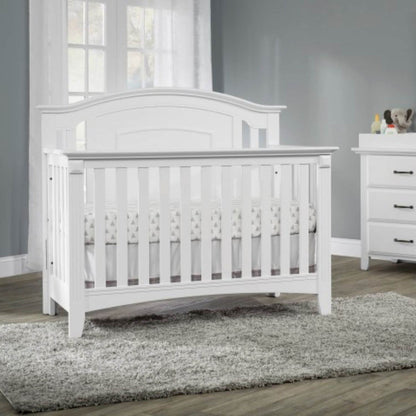 Oxford Baby Willowbrook 4-in-1 Convertible Crib | White