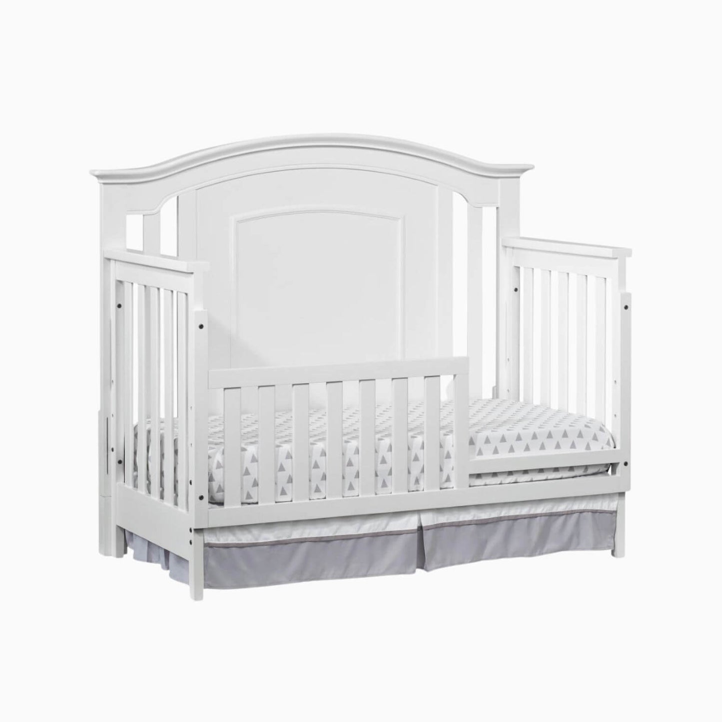 Oxford Baby Willowbrook 4-in-1 Convertible Crib | White
