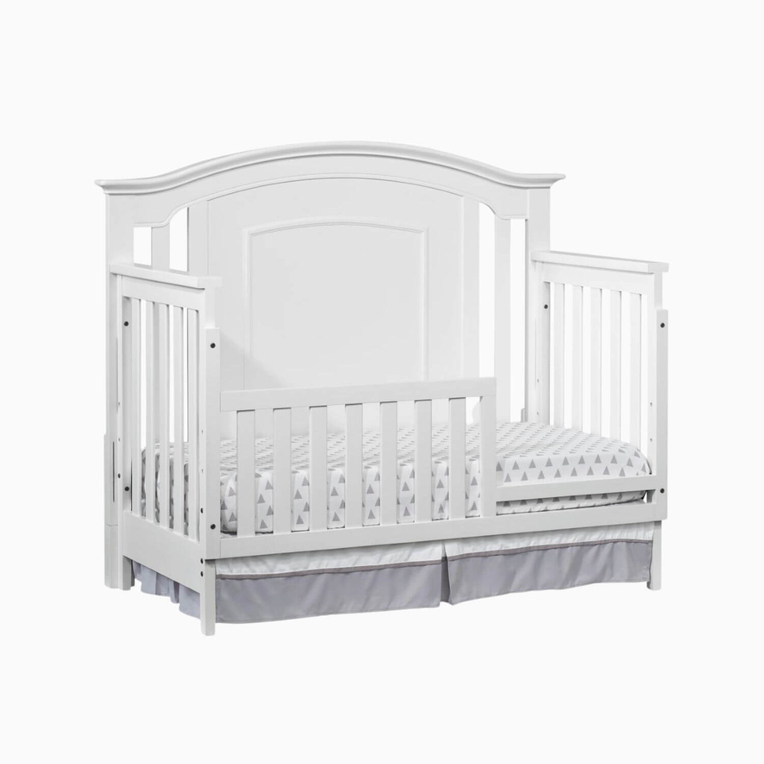 Oxford Baby Willowbrook 4-in-1 Convertible Crib | White