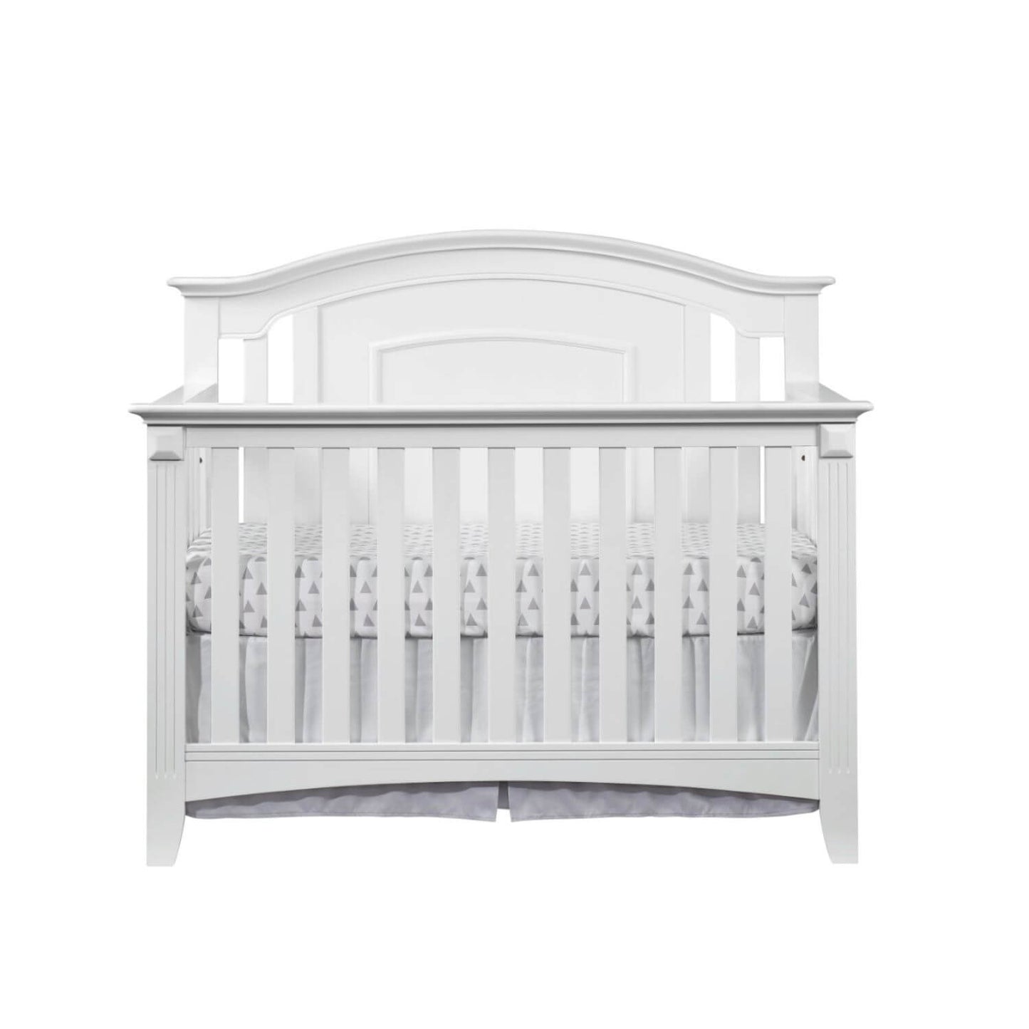 Oxford Baby Willowbrook 4-in-1 Convertible Crib | White