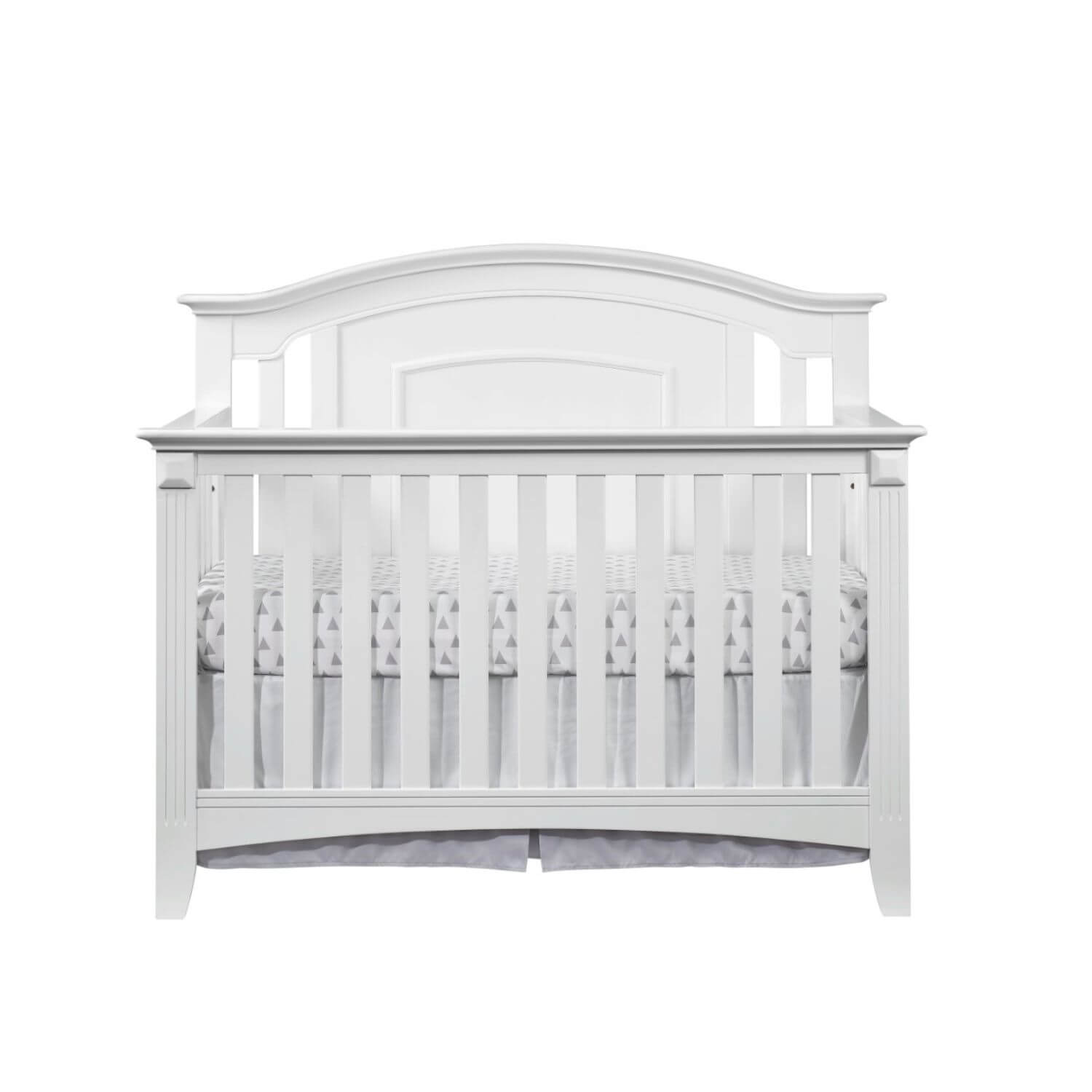 Oxford Baby Willowbrook 4-in-1 Convertible Crib | White