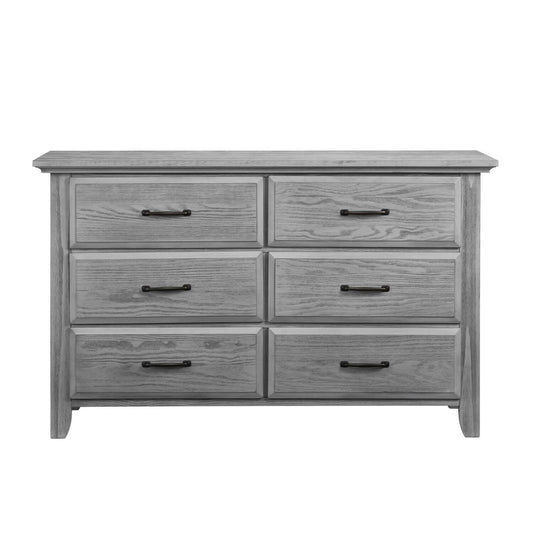 Oxford Baby Willowbrook 6-Drawer Dresser | Graphite Gray