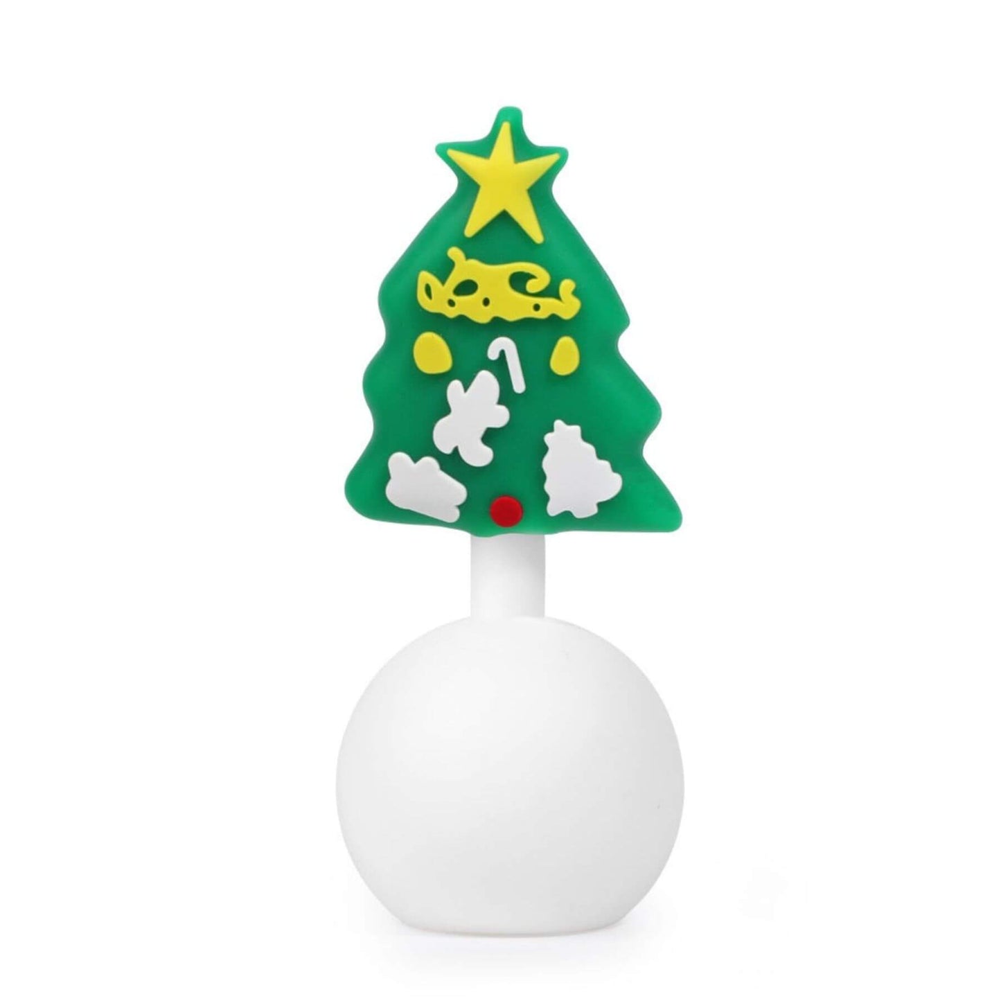 Haakaa Winter Holiday Silicone Breast Pump Stopper - Chirstmas Tree