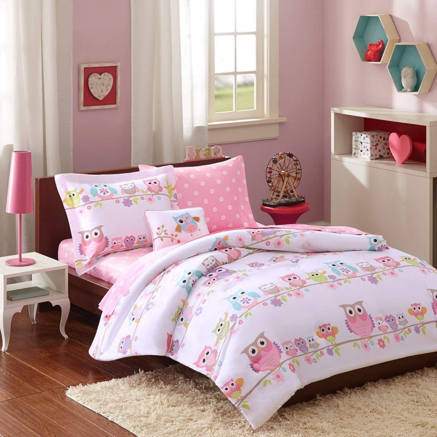 Wise Wendy Owl Comforter Set