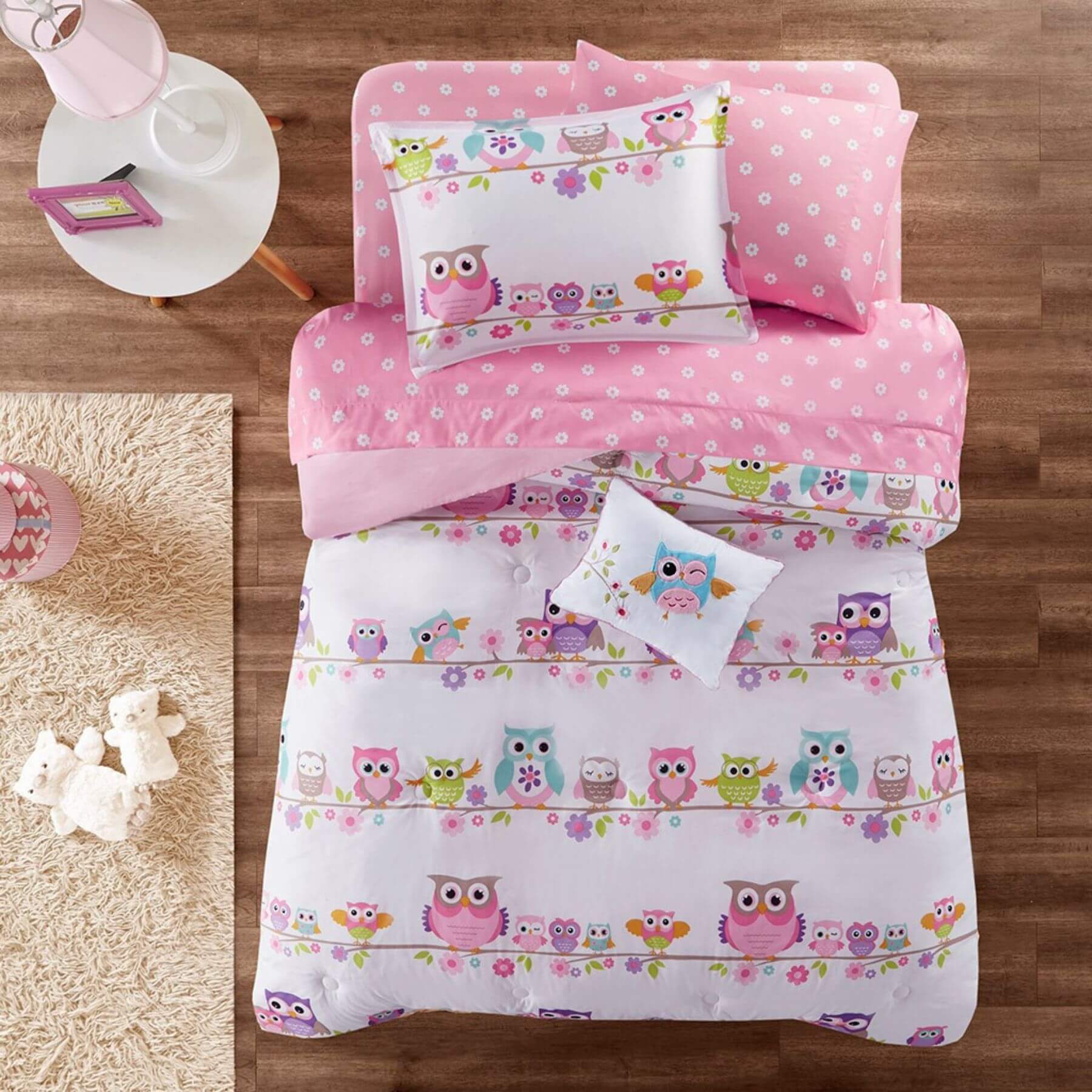 Wise Wendy Owl Comforter Set