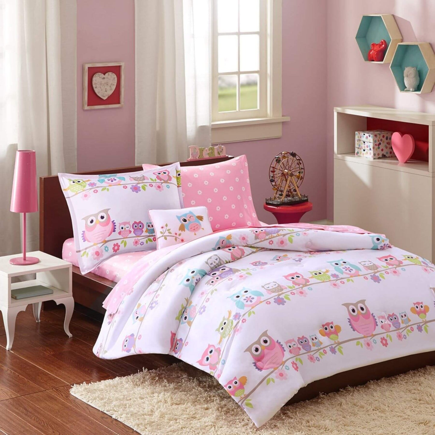 Wise Wendy Owl Comforter Set