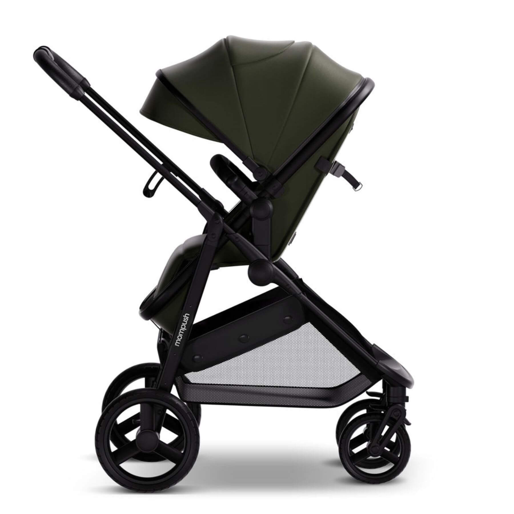 Mompush Wiz 2-in-1 Convertible Baby Stroller Forest