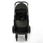 Front View of Mompush Wiz 2-in-1 Convertible Baby Stroller Forest