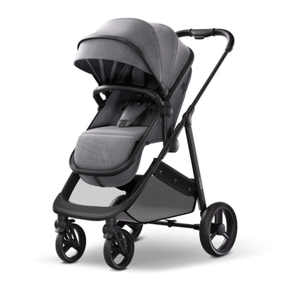 Mompush Wiz 2-in-1 Convertible Baby Stroller Grey