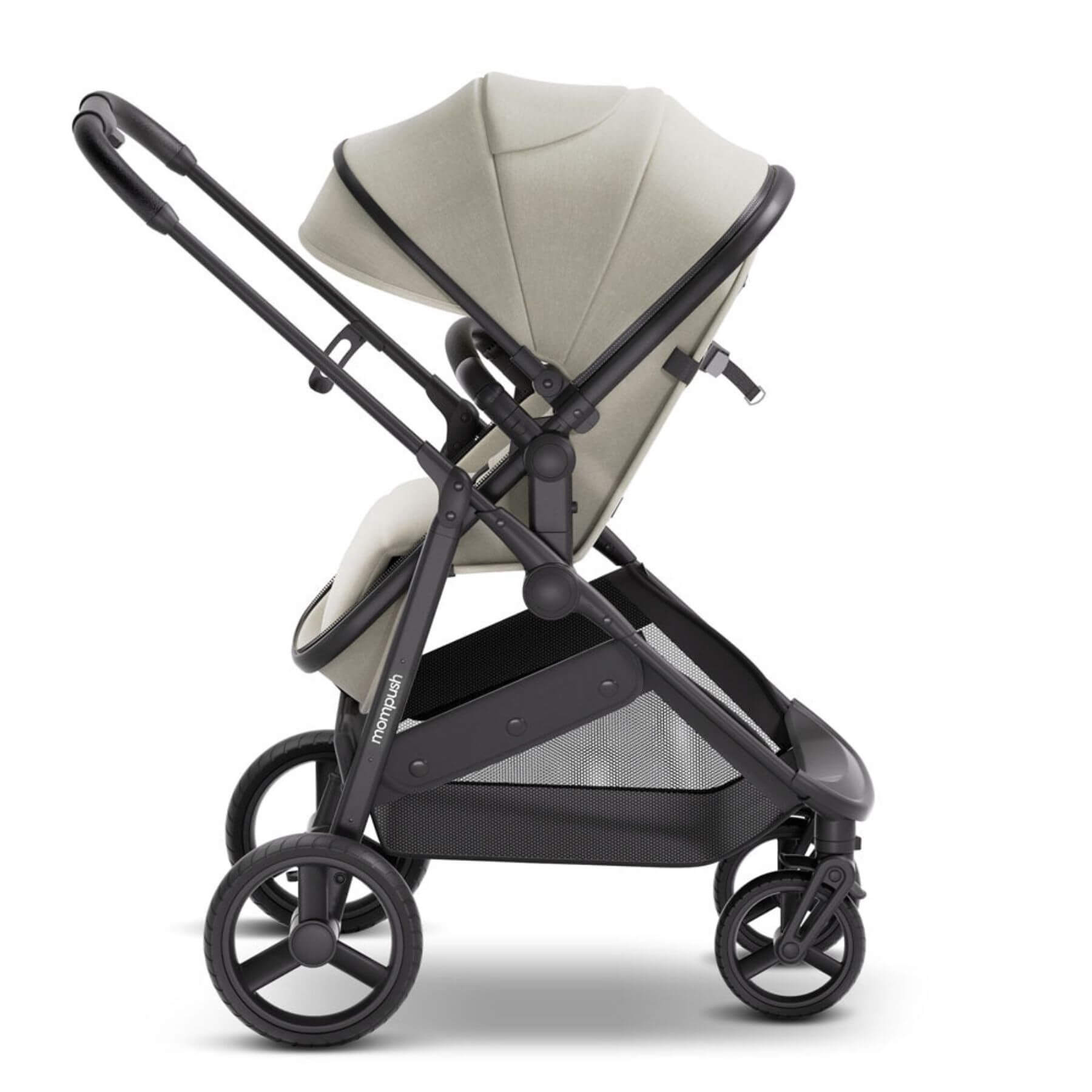 Mompush Wiz 2-in-1 Convertible Baby Stroller Khaki
