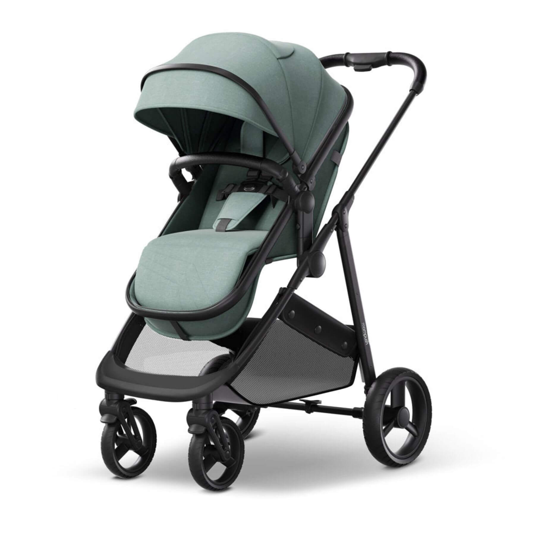 Mompush Wiz 2-in-1 Convertible Baby Stroller Khaki Sage