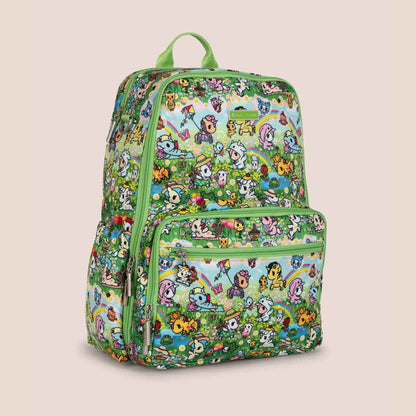 tokidoki Zealous Diaper Bag Backpack - Meadow Blooms