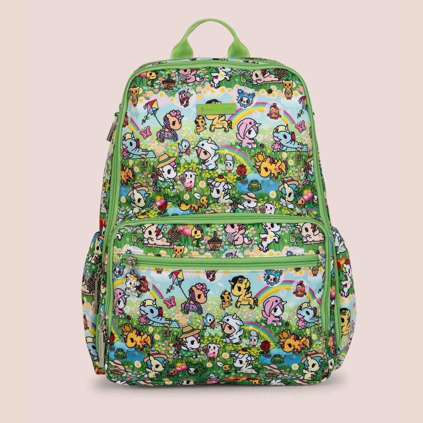 tokidoki Zealous Diaper Bag Backpack - Meadow Blooms