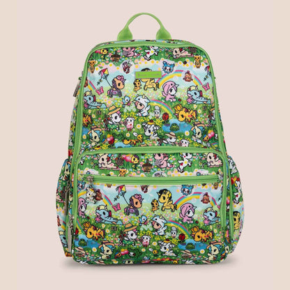 tokidoki Zealous Diaper Bag Backpack - Meadow Blooms