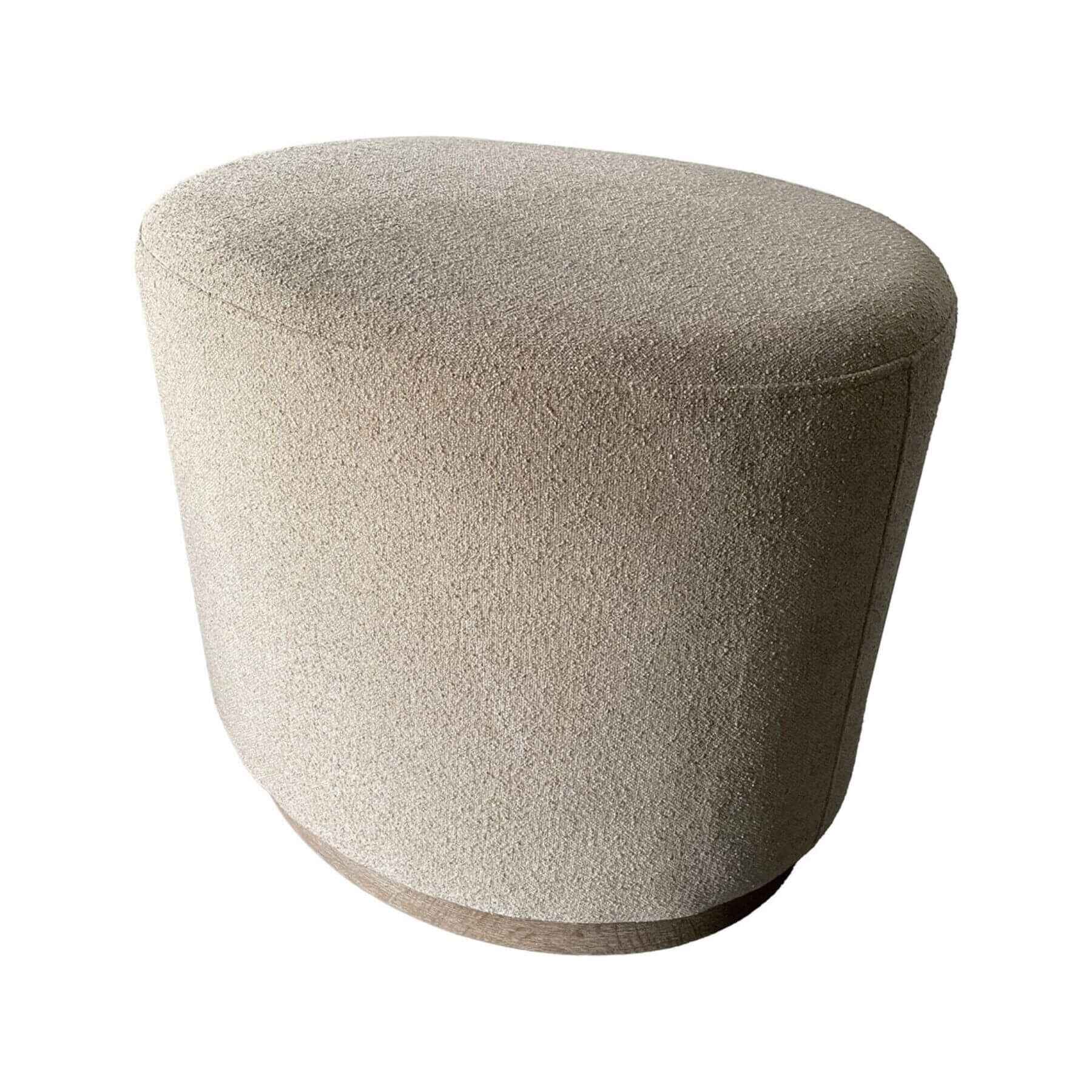 Chapel Hill Zoe Oval Accent Ottoman