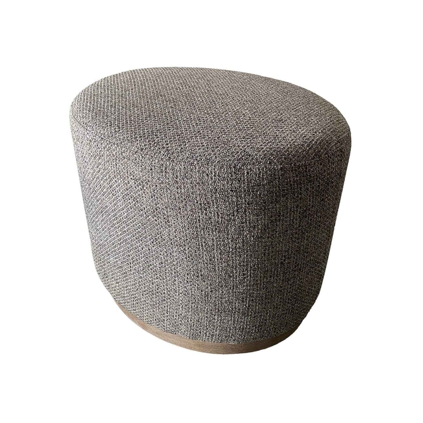 Chapel Hill Zoe Oval Accent Ottoman Navy