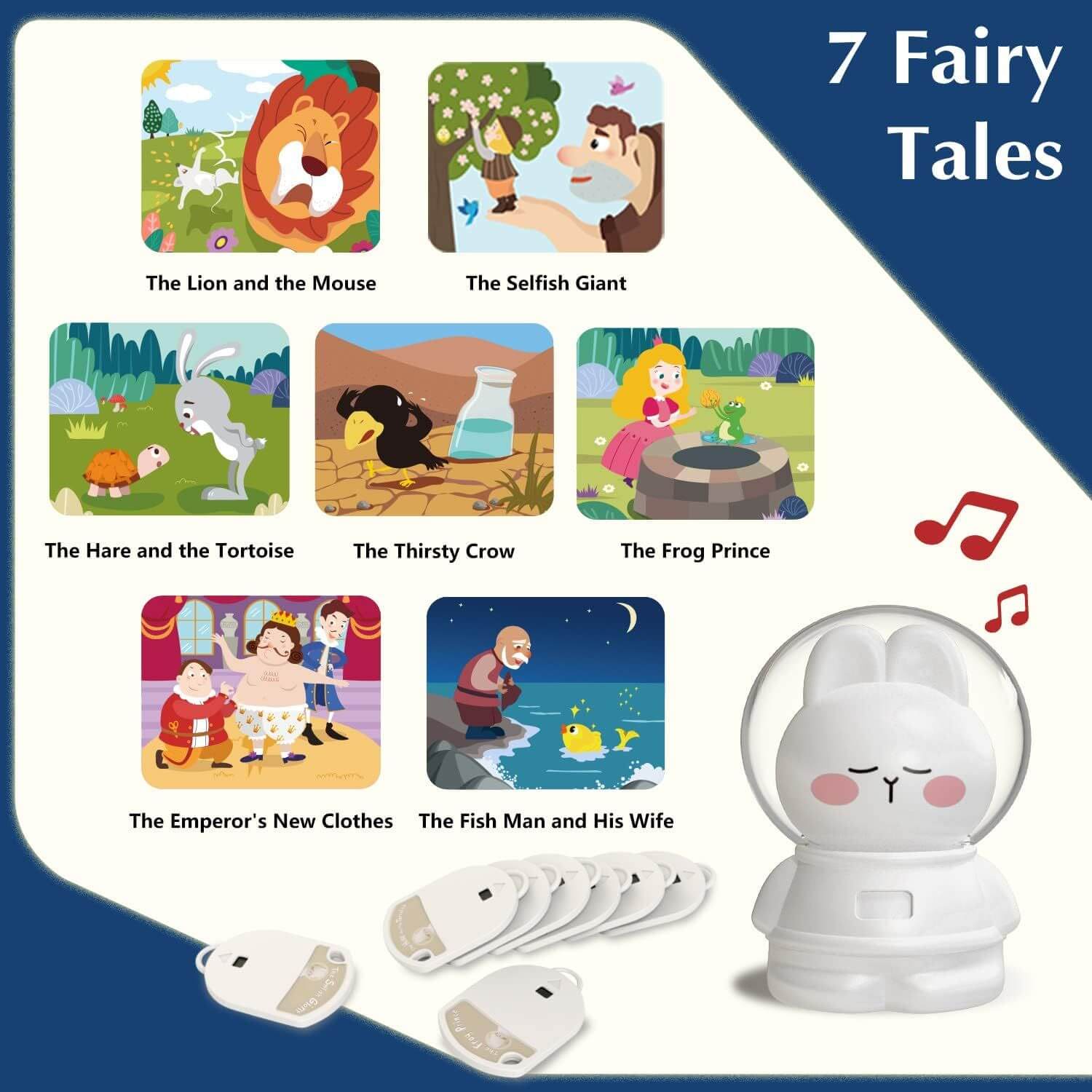 ZzzMoon Kids Storyboard Projector w/ 7 Stories